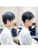 メンズパーマ  後藤一馬