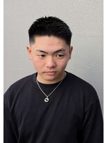 クフィア メンズフェード カンポ 天王寺(CUFFIA MENSFADE CAMPO) フェザーバング×フェード