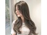 【人気No.1】カット+透明感イルミナカラー+髪質改善AujuaTR  ￥19250→￥10450