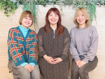 ブルーム(bluem)の写真/女性ならではの繊細な視点で理想とトレンドを織り交ぜながら、あなたに一番似合うStyleをご提案します♪