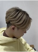 欧風メンズバレイヤージュ×センターパート!【福田れん】