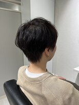 ピアーネ 三宮トアロード店(PIANE)&nbsp;ママさんに人気なマッシュショート◇黒髪