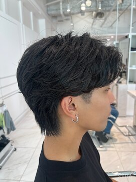 ヘアーアンドメイク ニューヨークニューヨーク 姫路店(Hair&Make NYNY) ニュアスパーマ ウルフカット