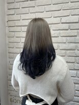 ビランチェ 池袋(bilancia)&nbsp;エンドカラー/ミルクティーカラー/ブルーカラー