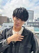 ネイロ 北千住(NeiRo)&nbsp;メンズマッシュ刈り上げ波巻きツイストスパイラルパーマ北千住