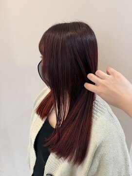 レジナヴィータ 栄(Reginavita) ブリーチなしで綺麗な暖色カラー☆