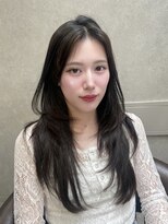 ロンド レア 天神大名店(Lond Le’a) 暗髪/ロング/美髪/ワイドバング/レイヤーカット