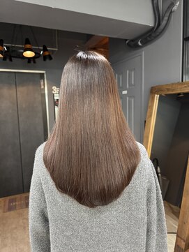 ロフティー 清澄白河(LOFTY) 赤み消し上品艶カラー/透明感／髪質改善/ふんわり柔らかい