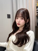 セラン 表参道(Celan)&nbsp;ブラウンカラー ロングレイヤー 髪質改善 表参道