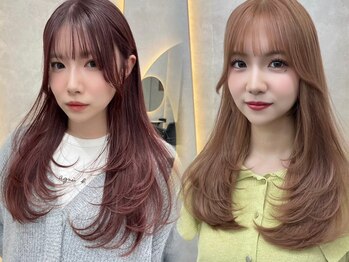 ルノン フィージュ(LUNON fieju)の写真/《人気の髪質改善》ダメージレスなカラーで"ツヤと透明感"を叶えます◎髪の内部から整え、うるツヤ美髪へ