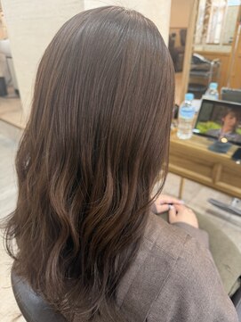 シャンティ 琴似店(Shanti) キラテラカラー×くすみブラウン