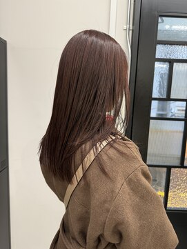 ディジョン(Dijon) 韓国顔まわりレイヤーカットグレージュオリーブベージュブラウン