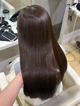 ユーフォリア 新宿店(Euphoria) マロンベージュ/Aujuaトリートメント