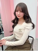 (licca内堀)オリーブグレージュ×ベージュカラー×前髪