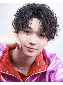 アストラ(ASTRA) MEN’S HAIR/波巻きツイストスパイラル/リバースセンターパート