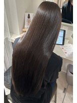 クセレス 梅田堂島店(KUSELESS)&nbsp;髪質改善カラー/グレージュ/艶髪ストレート