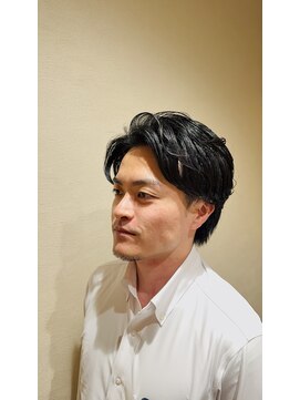 銀座八 【銀座メンズカット】銀座八×バック風ナチュラル<理容室>