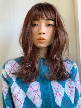 キース ヘアアンドメイク 恵比寿(kith. hair&make) 透明感ブラウンアッシュ/ミディアムレイヤー/ゆるふわカール