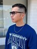 メンズカット+ヘッドスパ+眉カット 