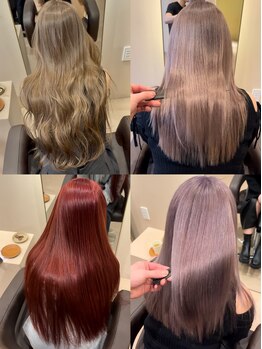 エリス ナンバ(Eliss Namba)の写真/《ダメージレスで韓国×海外風》明るく透け感を再現☆ ブリーチなしwcolor1番人気♪