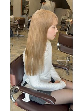 ラボアン 梅田店(lab.em.) 髪質改善×ハイトーンカラー
