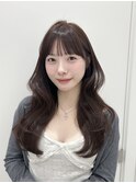 チョコブラウン×盛れるお顔周りカット　　　【正木碧】