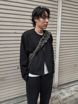 ハイセンス(HISENSE) メンズカットグランジパーマメンズミディアムスタイル【GIA】