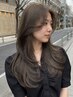 【全員OK】カット+透明感カラー+髪質再生バイカルテトリートメント¥17600