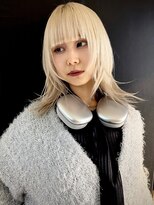 イリス 心斎橋(.elice)&nbsp;セミロングアンブレラカラーミニウルフショートウルフ前髪50代