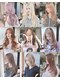 シンシェアサロン 原宿店(Qin shaire salon)の写真/色で遊ぶ、でも品は残す。自分らしさを引き出すデザインカラー