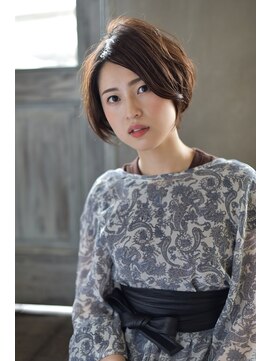 ナナナパレナ 梅田店(nanana parena) 大人レディなショートボブ　【nanana parena】