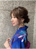 ShellBearヘアアレンジ☆振袖/袴/着物/銀座/東銀座/ヘアセット