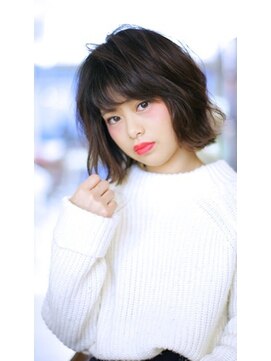 クールドセリエ 新宿南口店(Coeur de cellier) 外ハネラフカールボブ