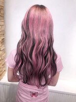 アンク クロス 池袋北口店(ANKHCROSS)&nbsp;《アンククロス　柴田》ピンクヘアーブラックハイライト