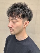 ヘアー アイス ルーチェ(HAIR ICI LUCE) 清潔感ヘア 2way スパイラルパーマ 刈り上げ 2ブロ 担当 井上