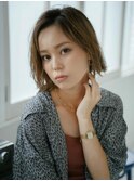 ざっくり切りっぱなしボブ【藤沢】