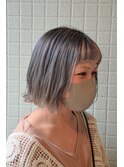 ケアブリーチで作るデザインカラー