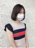 ナチュラルハイライトボブ