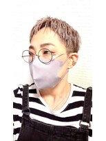 グロウム バイ アフェクト(glowm by AFFECT)&nbsp;外人風スモークベージュベリーショートstyle