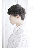 センターパートニュアンスマッシュ韓国マッシュサイドパート/005
