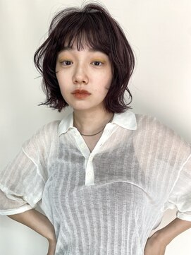 ステイシー(stay she) 空気感かわいい！無造作ウルフヘア