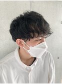 メンズ◎韓国マッシュパーマ 王道モテ/メンズカット/フェード