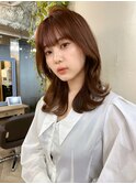韓国ヘアナチュラルくびれカット