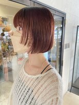 パーク(PARK)&nbsp;ミニボブマッシュボブ前髪カットフェイスレイヤー顔まわりカット