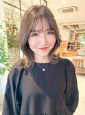 大人可愛い20代30代40代小顔ウルフレイヤーボブ丸みショートボブ