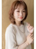 シースルーバングオン眉ボブウルフTb3戸田公園20代30代40代