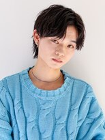 ガリカ 博多(Gallica)&nbsp;【Gallica】モテ髪アップバング×ウルフパーマ/くせ毛風パーマ