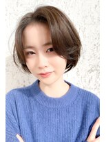 オブハーツ 若葉台店(OF HEARTS) ナチュラルショートボブ【髪質改善/ミニボブ/ショートボブ】