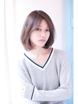 ヘアーアンドファッションシオミエイチ (hair＆fashion shiomi H) 【shiomi H】 大人可愛いワンカールボブ