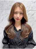 【五島巨幹】レイヤーロング/似合わせカット/韓国風/顔周り